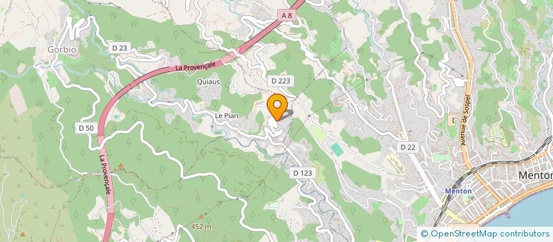 localisation de l'entreprise MADAME CHIARA RINALDI  GORBIO