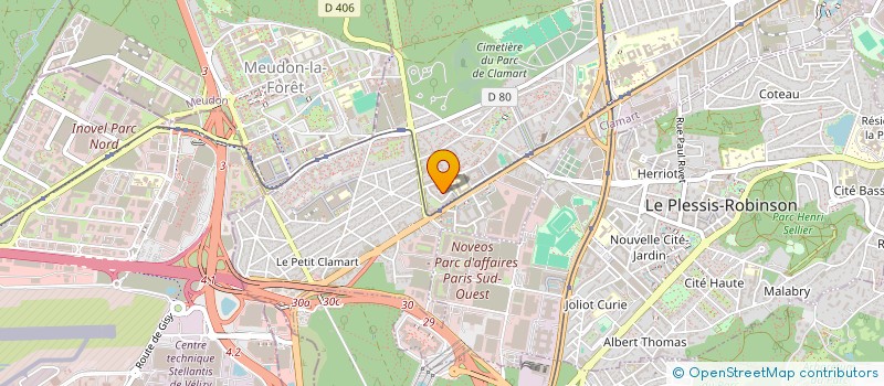 localisation de l'entreprise MADAME CHIARA TARQUINIO à CLAMART
