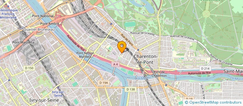 localisation de l'entreprise MADAME CHIARA VIRAYIE à CHARENTON-LE-PONT