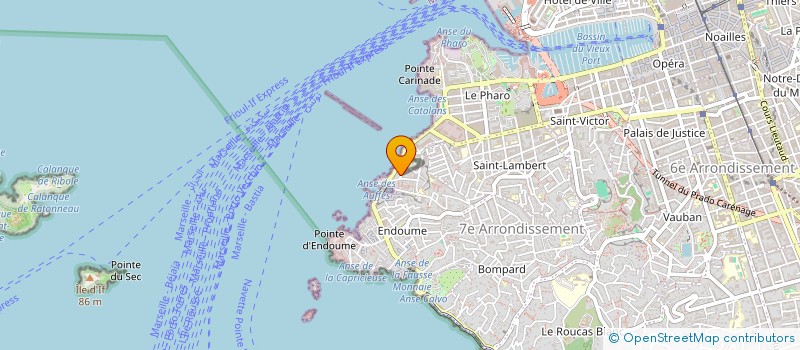 localisation de l'entreprise MADAME CHIARA VITIELLO à MARSEILLE