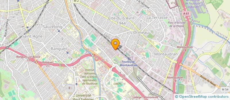 localisation de l'entreprise MADAME CHIDJE NCHO à TOULOUSE