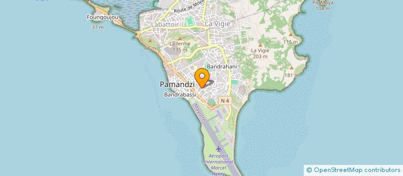 localisation de l'entreprise MADAME CHIFAENTI INSSA  PAMANDZI