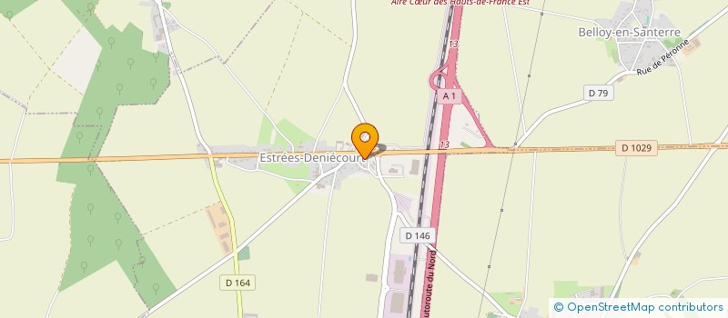 localisation de l'entreprise MADAME CHIHAZ MACHGHOUL à ESTREES-DENIECOURT