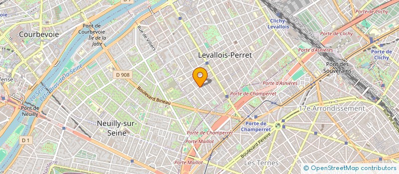 localisation de l'entreprise MADAME CHIHWEI SU à LEVALLOIS-PERRET