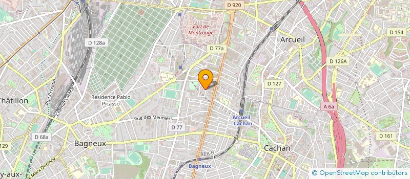 localisation de l'entreprise MADAME CHIKA GNANGUI à BAGNEUX