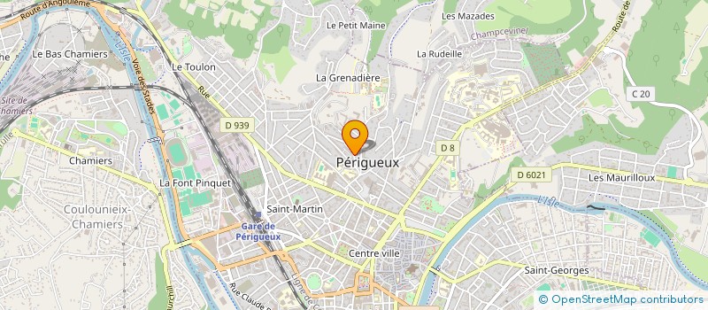 localisation de l'entreprise MADAME CHIKAODILI UMEH  PERIGUEUX