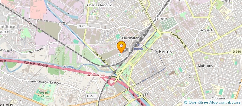 localisation de l'entreprise MADAME CHIKH HADJ à REIMS
