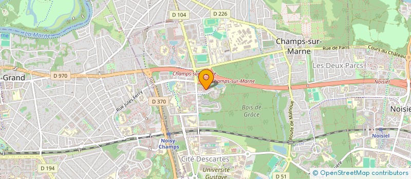 localisation de l'entreprise MADAME CHIMENE MATOUGOUE à CHAMPS-SUR-MARNE
