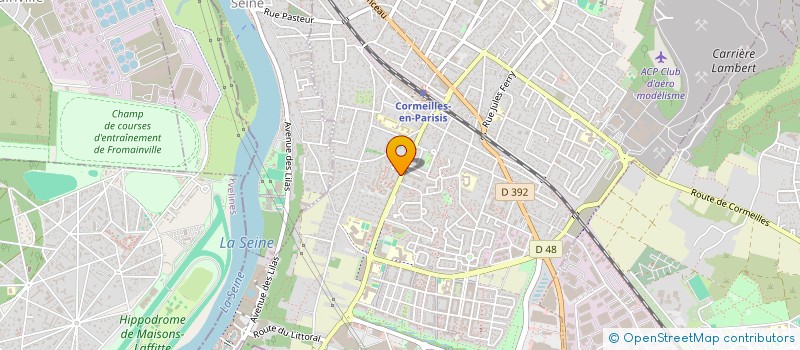 localisation de l'entreprise MADAME CHIMENE NGANO  CORMEILLES-EN-PARISIS