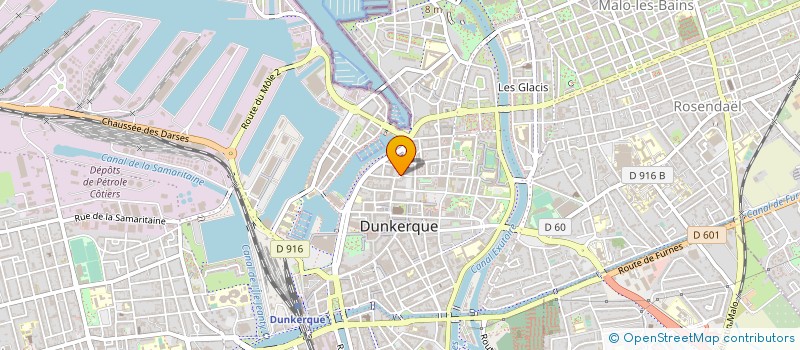 localisation de l'entreprise MADAME CHIMENE POTTIEZ à DUNKERQUE