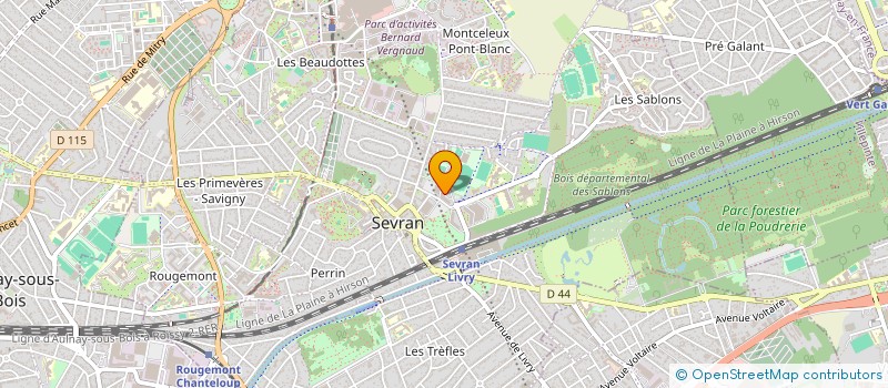 localisation de l'entreprise MADAME CHIMITHA SIMON à SEVRAN
