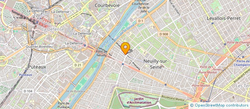 localisation de l'entreprise MADAME CHIN SARNA  NEUILLY SUR SEINE