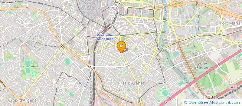 localisation de l'entreprise MADAME CHINE PERARDEL à MONTPELLIER