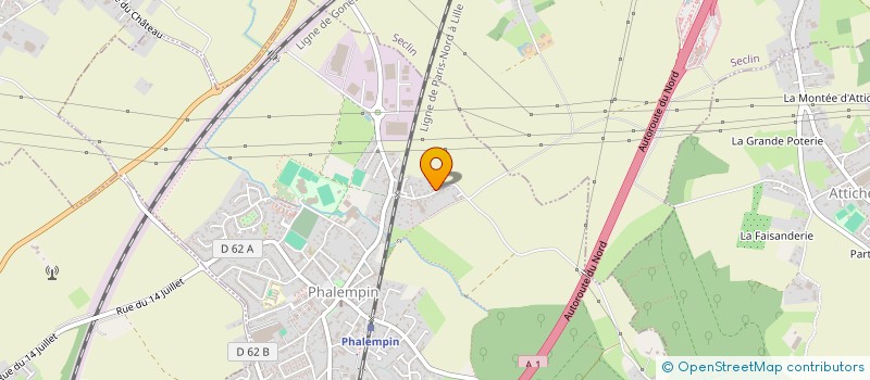 localisation de l'entreprise MADAME CHIQUITA JOSHUA  PHALEMPIN