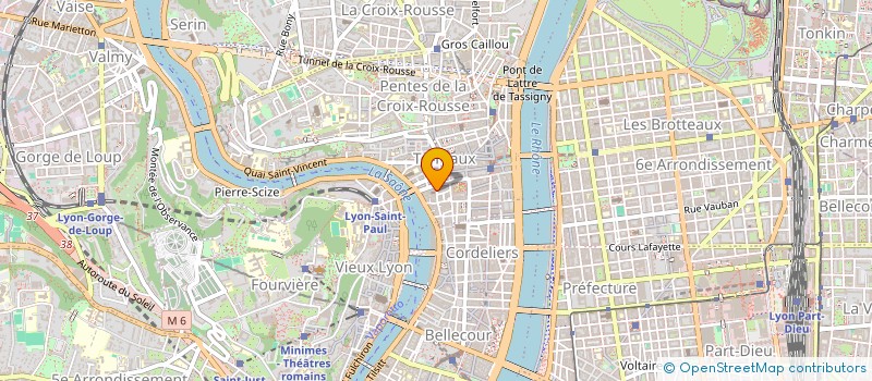 localisation de l'entreprise MADAME CHIQUITTA BELIGON à LYON
