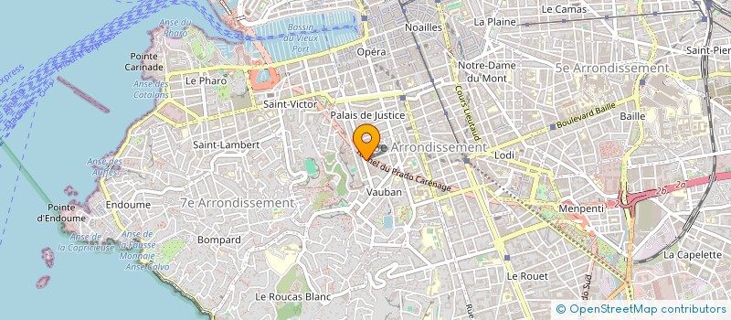 localisation de l'entreprise MADAME CHIRAZ HAMIDOU à MARSEILLE