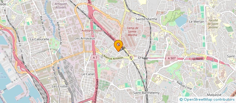 localisation de l'entreprise MADAME CHIRAZ KHEMIRI  MARSEILLE