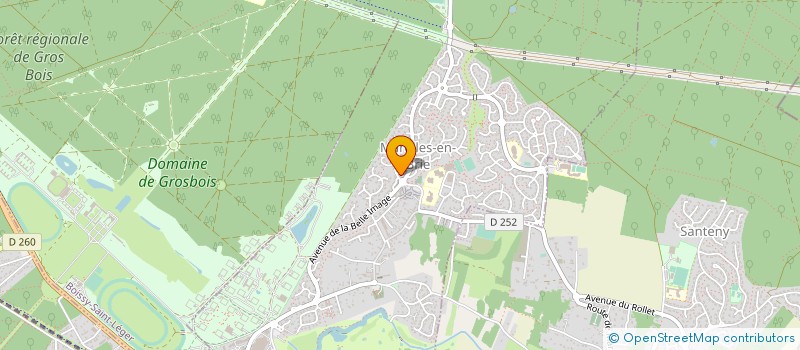 localisation de l'entreprise MADAME CHIRAZ KORCHANE  MAROLLES-EN-BRIE