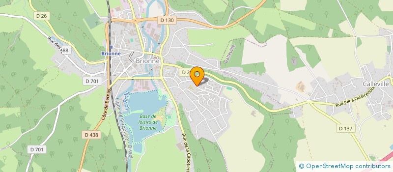 localisation de l'entreprise MADAME CHIREL LETELLIER à BRIONNE