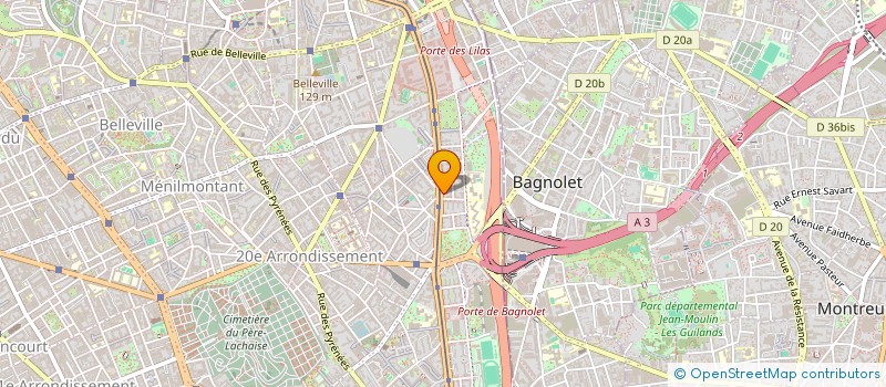 localisation de l'entreprise MADAME CHIRINE DERRADJ  PARIS