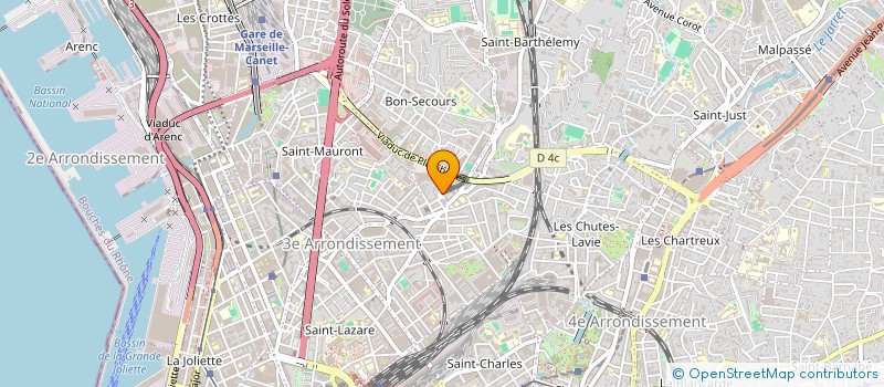localisation de l'entreprise MADAME CHIRINE FADDA à MARSEILLE