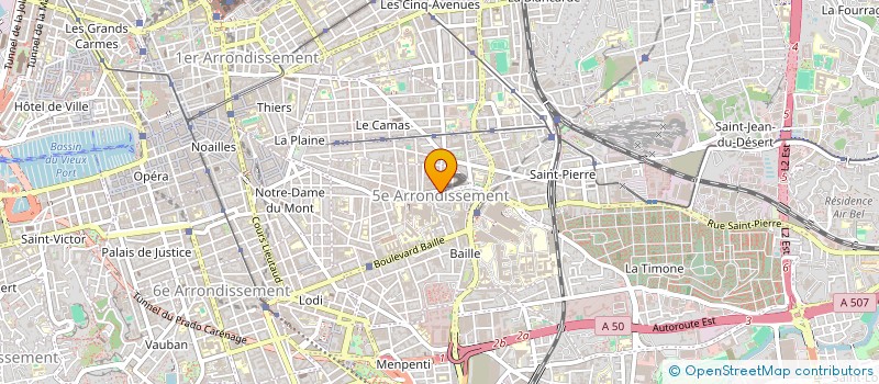 localisation de l'entreprise MADAME CHIRINE KOUADRI-AICHOUCHE à MARSEILLE