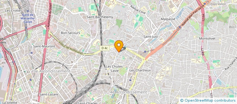 localisation de l'entreprise MADAME CHIRINE SEDFI à MARSEILLE