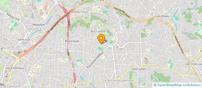 localisation de l'entreprise MADAME CHIRINE TAIEB à MARSEILLE