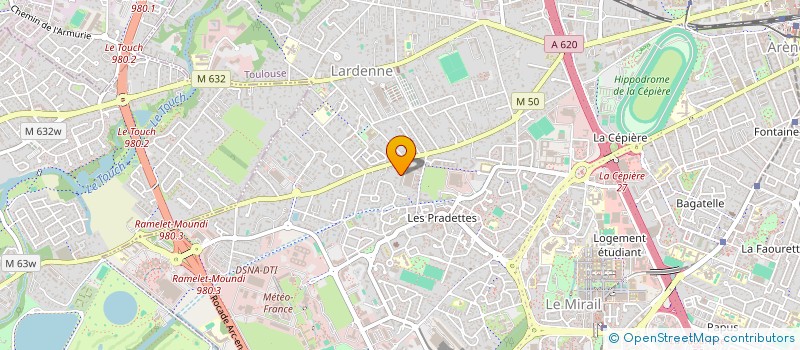 localisation de l'entreprise MADAME CHLEA AUBERTIN  TOULOUSE