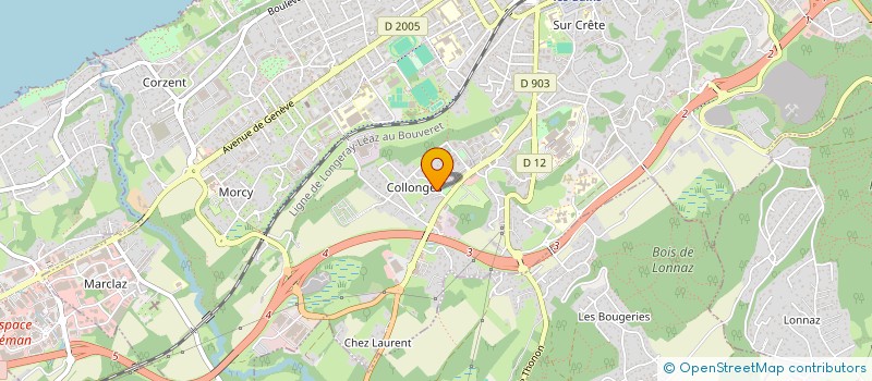 localisation de l'entreprise MADAME CHLEA BOULET à THONON-LES-BAINS
