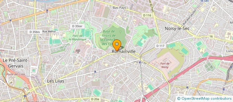 localisation de l'entreprise MADAME CHLEA BRAILLON à ROMAINVILLE