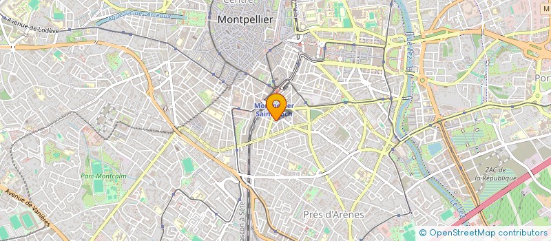 localisation de l'entreprise MADAME CHLOE ADDA à MONTPELLIER