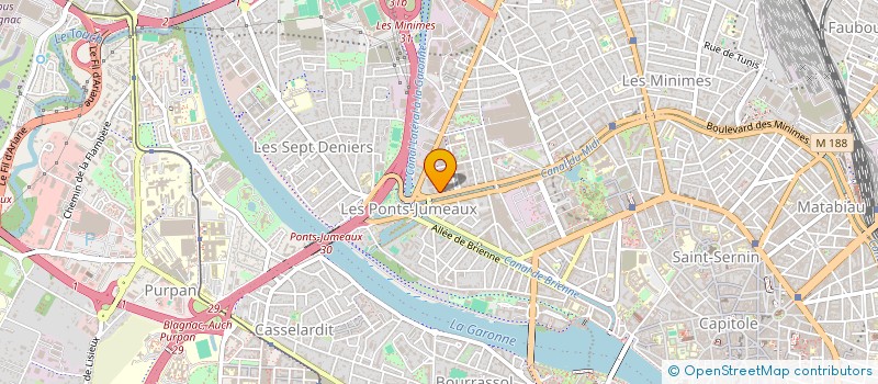 localisation de l'entreprise MADAME CHLOE AFONSO à TOULOUSE