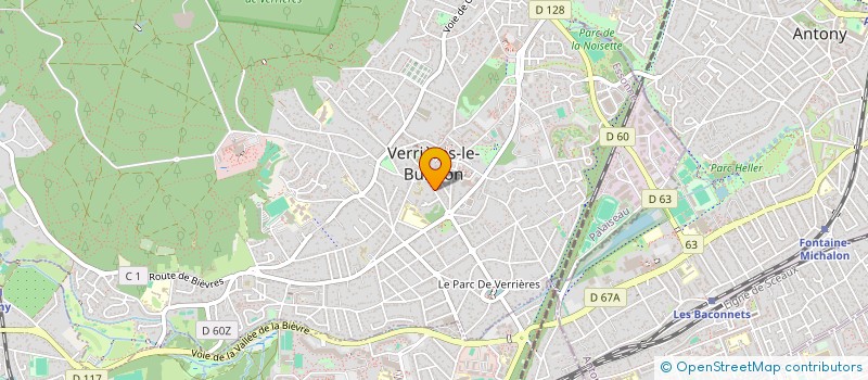 localisation de l'entreprise MADAME CHLOE ALBURQUERQUE à VERRIERES-LE-BUISSON