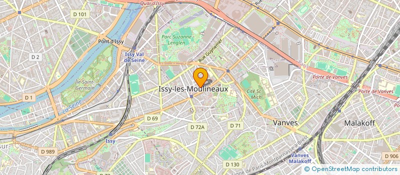 localisation de l'entreprise MADAME CHLOE ALET à ISSY-LES-MOULINEAUX