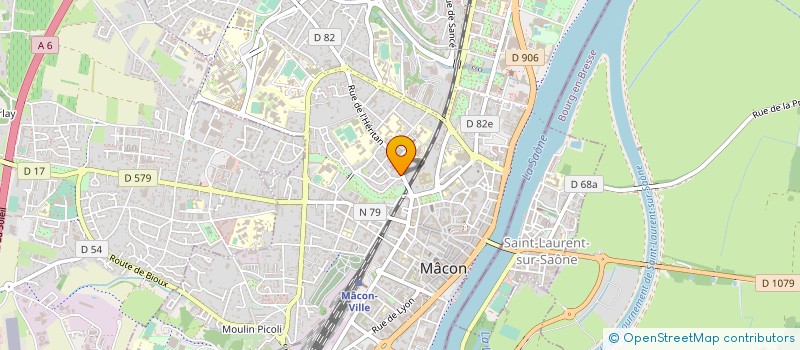 localisation de l'entreprise MADAME CHLOE ALEXANDRE  MACON