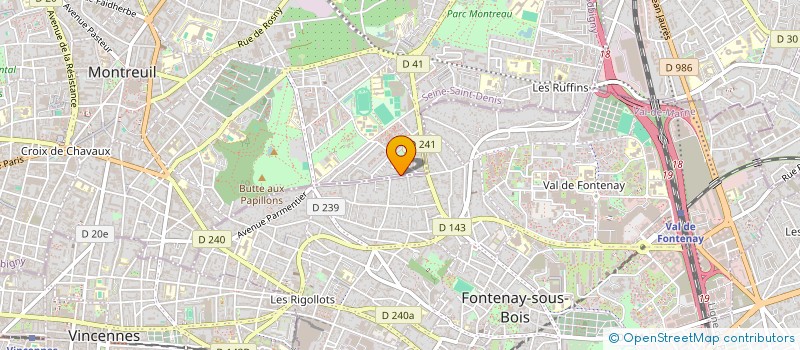 localisation de l'entreprise MADAME CHLOE ALFONSI à MONTREUIL