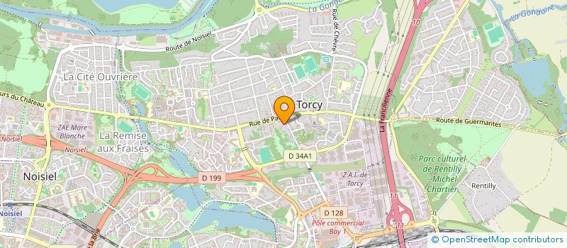 localisation de l'entreprise MADAME CHLOE ALIX  TORCY