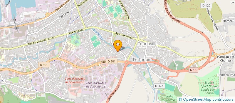 localisation de l'entreprise MADAME CHLOE ALIX  CHERBOURG-EN-COTENTIN