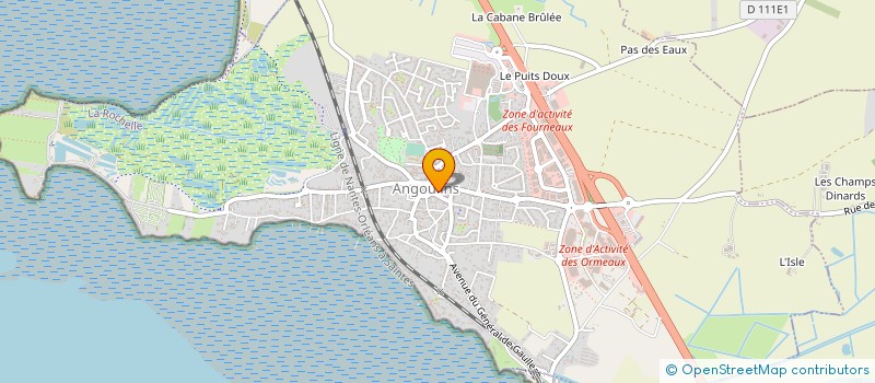 localisation de l'entreprise MADAME CHLOE AMAN à ANGOULINS