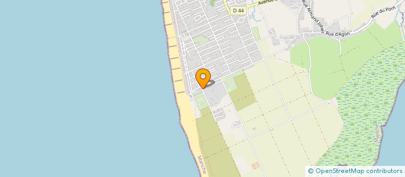 localisation de l'entreprise MADAME CHLOE AMESLON  AGON-COUTAINVILLE