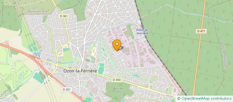 localisation de l'entreprise MADAME CHLOE AMON  OZOIR-LA-FERRIERE