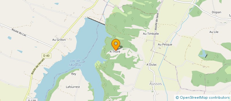 localisation de l'entreprise MADAME CHLOE ANE  AUSSOS