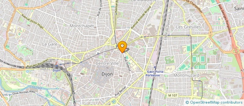 localisation de l'entreprise MADAME CHLOE ARMAND  DIJON
