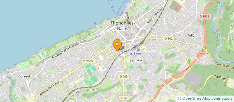 localisation de l'entreprise MADAME CHLOE ARMBRUST à THONON-LES-BAINS