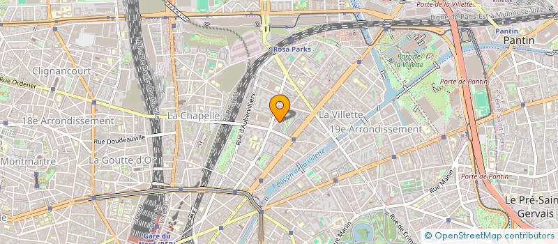 localisation de l'entreprise MADAME CHLOE ARRIGNON  PARIS