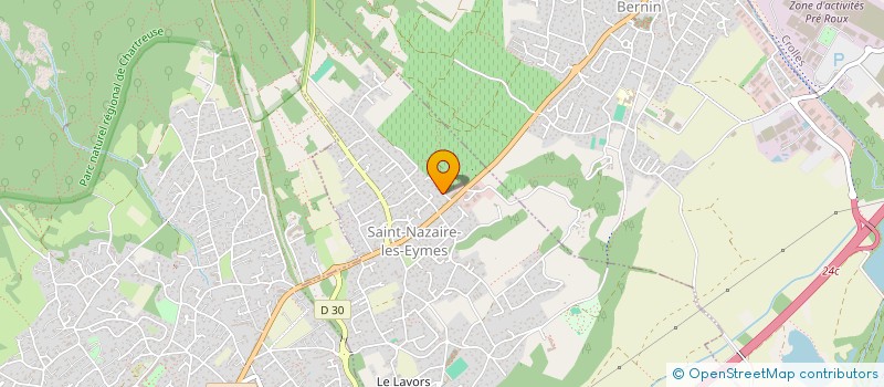 localisation de l'entreprise MADAME CHLOE ARTHAUD  SAINT-NAZAIRE-LES-EYMES