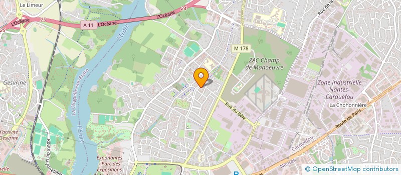 localisation de l'entreprise MADAME CHLOE AUDRAIN à NANTES