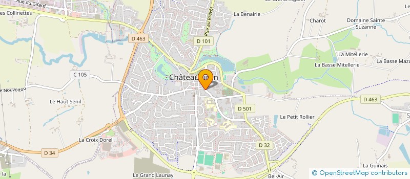 localisation de l'entreprise MADAME CHLOE AUFFRAY  CHATEAUGIRON