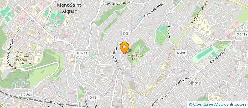 localisation de l'entreprise MADAME CHLOE AUTHOUART à BOIS-GUILLAUME